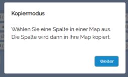 Vorschaubild Hinweis zum aktiven Kopiermodus