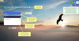Preview image Screenshot: Elements of a Map