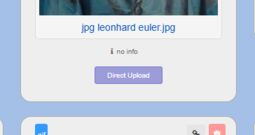 Preview image Note “Direct Upload” at file