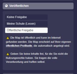 Vorschaubild Öffentliche Freigabe der Map