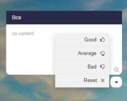 Preview image Dropdown for Ratings
