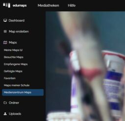 Vorschaubild „Medienzentrum Maps“ im Menü