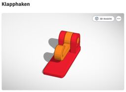 Vorschaubild Klapphaken Pio