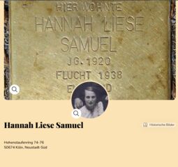 Vorschaubild Hannah Liese Samuel