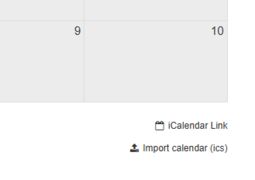 Preview image Import Calendar (ics)