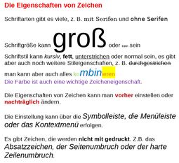 Vorschaubild Zeichenattribute