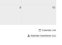 Vorschaubild Kalender importieren (ics)