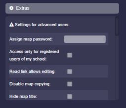 Preview image Settings via Map Extras