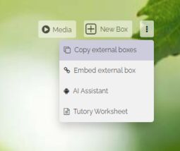 Preview image Option “Copy external boxes”