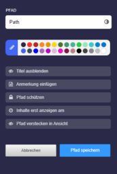 Vorschaubild Pfad-Einstellungen