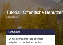 Vorschaubild Verlinkung zum öffentlichen Benutzerprofil