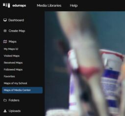 Preview image "Maps of Media Center" in the menu