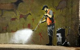 Vorschaubild Banksy : Whitewashing Lascaux