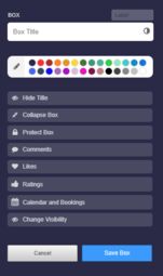 Preview image Box Settings<br>(Screenshot)