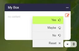 Preview image Rating in “Answer” mode
