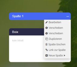 Vorschaubild Screenshot: Spalte verschieben