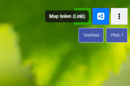 Vorschaubild Screenshot: Map-Teilen-Button