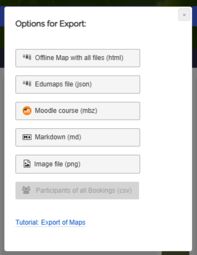 Preview image Options for Export