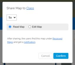 Preview image Share map with class