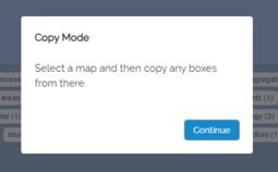 Preview image Note on active copy mode