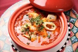 Shrimps-Suppe (scharf)