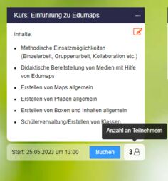Vorschaubild Anzahl an Teilnehmer